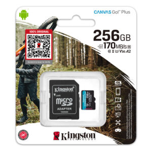 Kingston Canvas Go Plus Micro SD Card 256GB