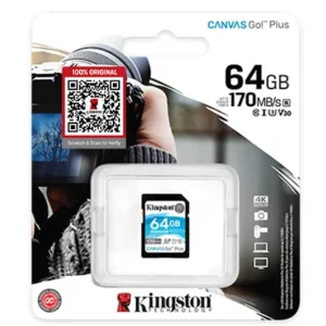 Kingston Canvas Go Plus SD Card 64GB